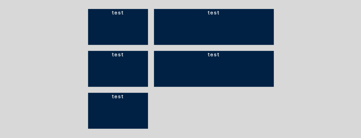 justify-content: center;の場合